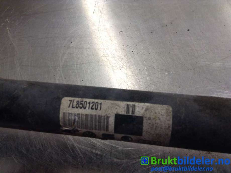 Drivaksel høyre bak til Audi Q7 2006-2010 (Type I, Fase 1)  (AUDI|7L8 501 201 B|)