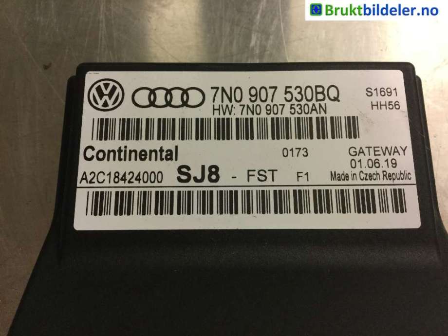 Styreenhet diverse til VW Caddy 2015-2020 (Type III, Fase 3)  (VOLKSWAGEN|7N0 907 530 BQ|A2C18424000|)