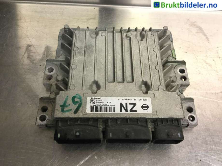 Styreenhet motor til Nissan Qashqai, 2010-2014 (Type I, Fase 2) (NISSAN|23710BB31A)