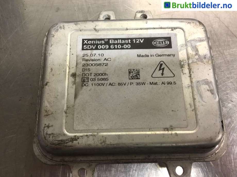 Styreenhet xenon/ballast til Nissan Qashqai, 2010-2014 (Type I, Fase 2) (NISSAN|)