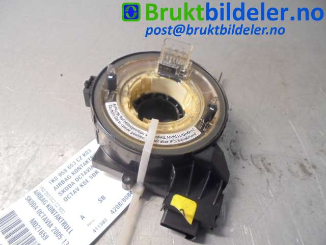 Airbag slepering til Škoda Octavia, 2005-2008 (Type II, Fase 1)  (SKODA|1K0 959 653 CZ K03)