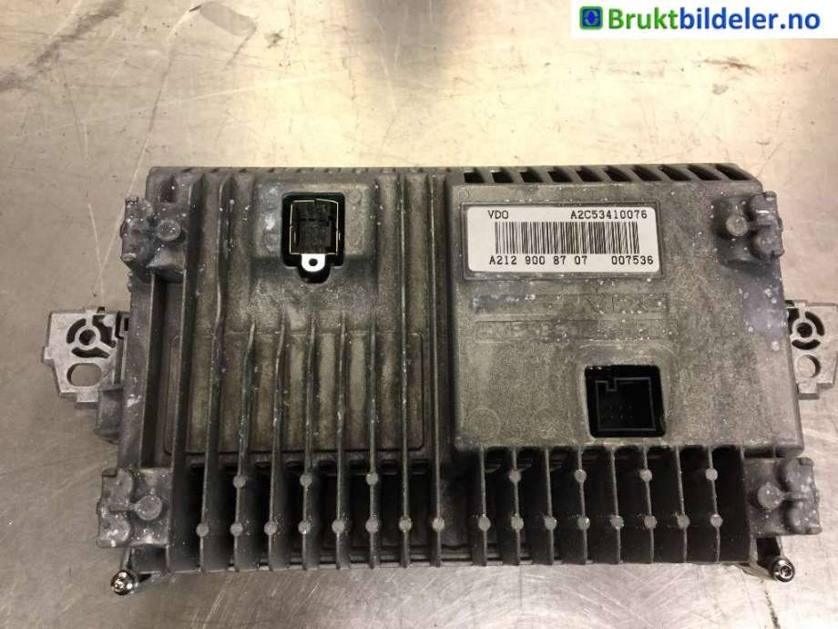 Instrument kjørecomputer til Mercedes E-Klasse 2009-2013 (Fase 1) (W212) (W212) (MERCEDES|A 212 900 87 07|A2C53410076|)