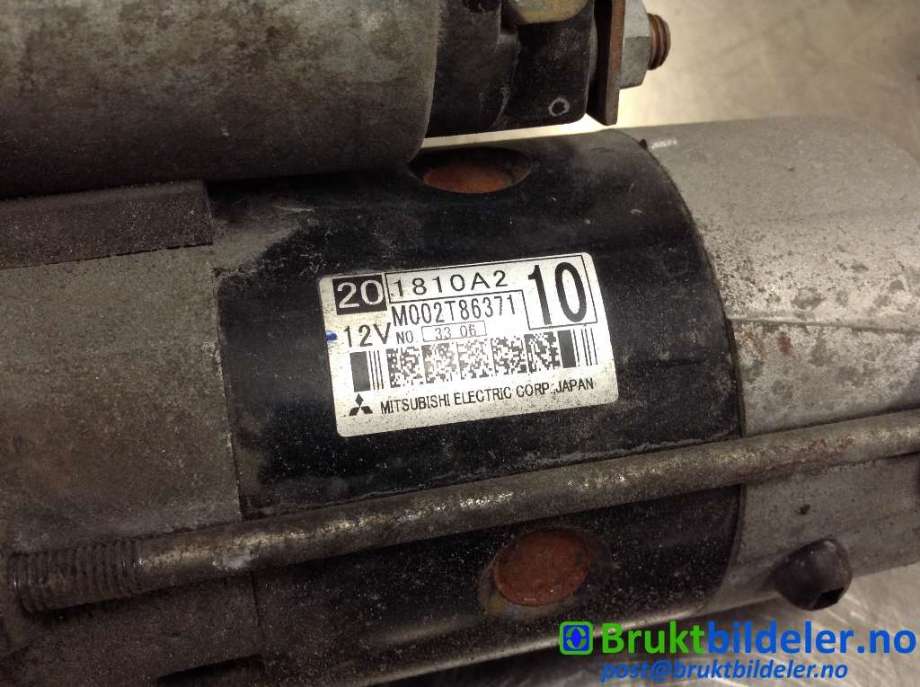 Starter diesel til Citroën C4, Aircross 2012-2017  (CITROEN|1810A210|M002T86371|)
