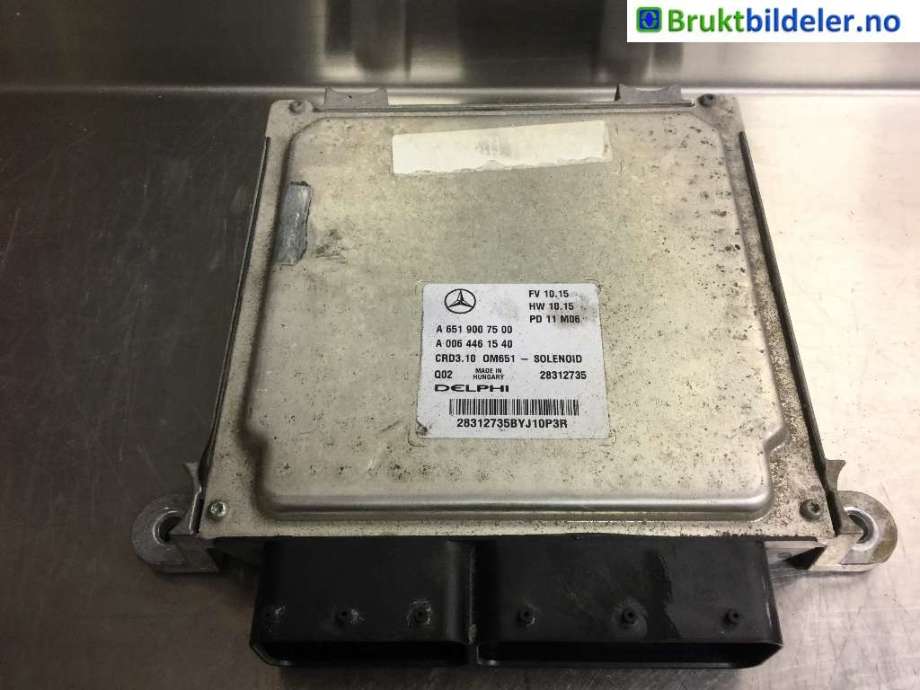 Styreenhet motor til Mercedes E-Klasse, 2009-2013 (Fase 1) (W212) (W212) (MERCEDES|A 651 900 75 00)