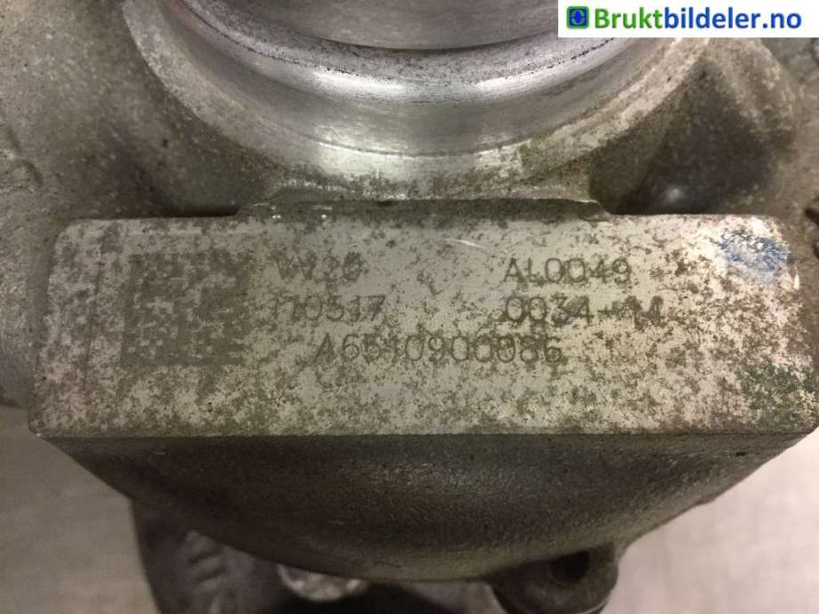 Turbo til Mercedes E-Klasse 2009-2013 (Fase 1) (W212) (W212) (MERCEDES|A 651 090 00 86|VV20 AL0049|)