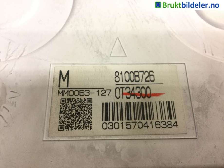 Instrumentpanel til Mitsubishi ASX 2010-2019  (MITSUBISHI|8100B726|MM0053-127|)