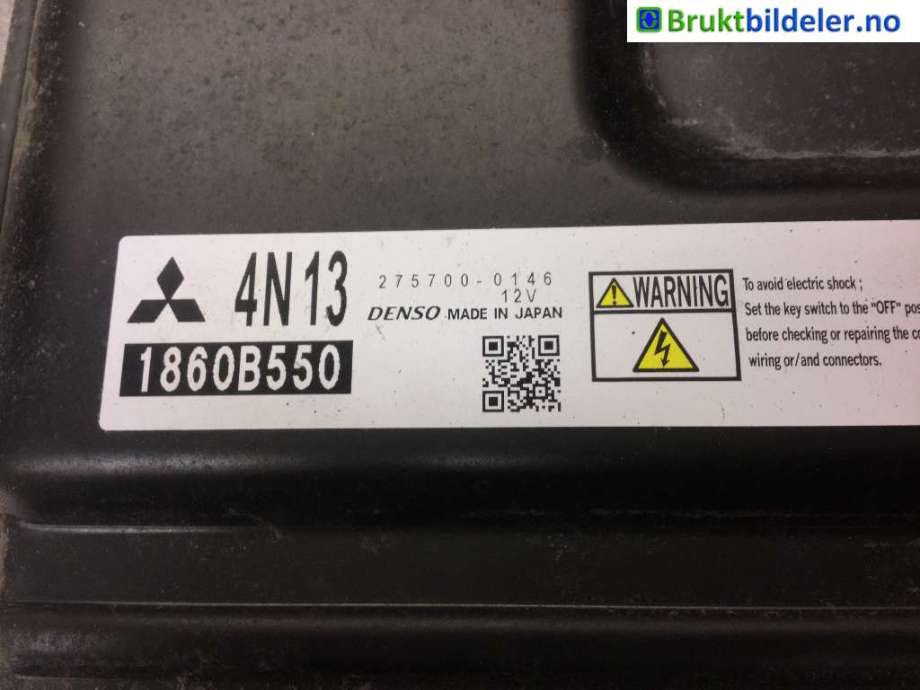 Styreenhet motor til Mitsubishi ASX 2010-2019  (MITSUBISHI|1860B550|275700-0146|)
