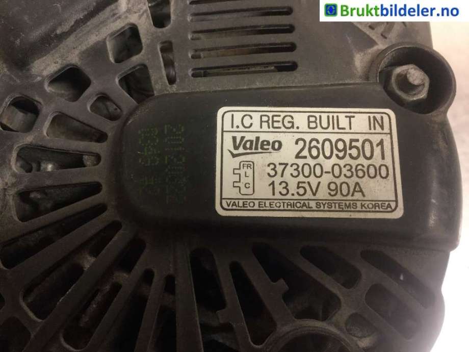Dynamo til Kia Rio 2011-2017 Type III  (KIA|37300-03600|2609501|)