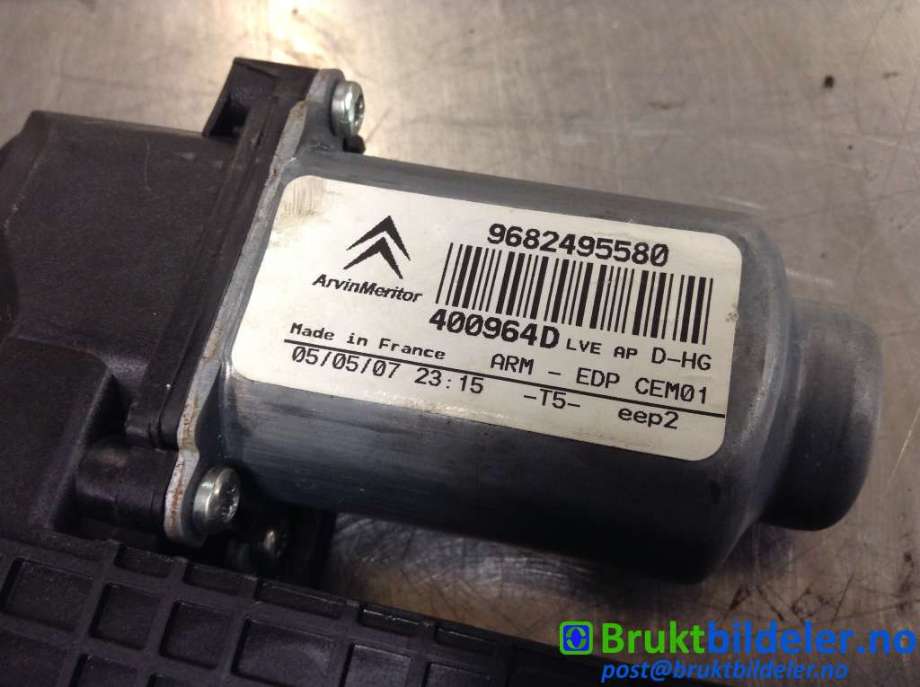Ruteheis høyre foran til Citroën C4, Picasso 2006-2013 (Type I)  (CITROEN|9682495580|)