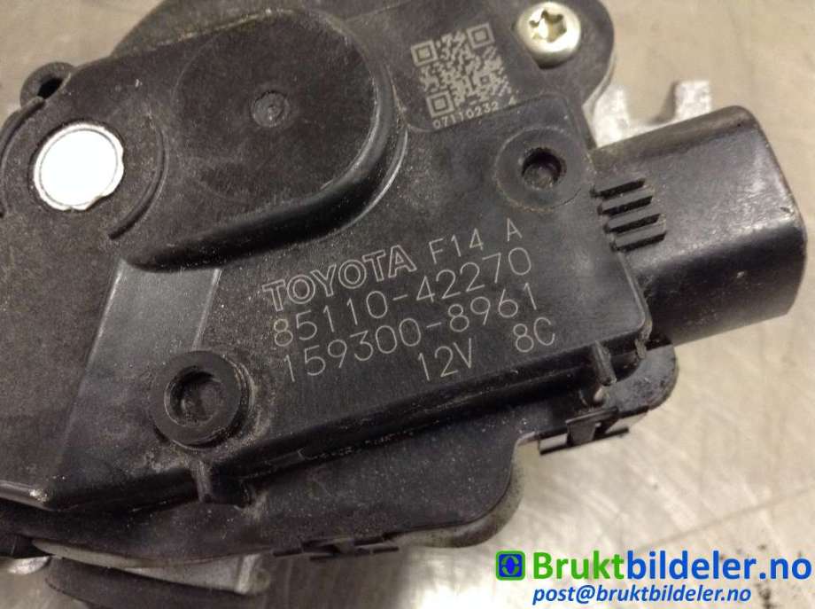 Viskermotor frontrute til Toyota RAV4 2019-->> (Type V)  (TOYOTA|85110-42270|159300-8961|)