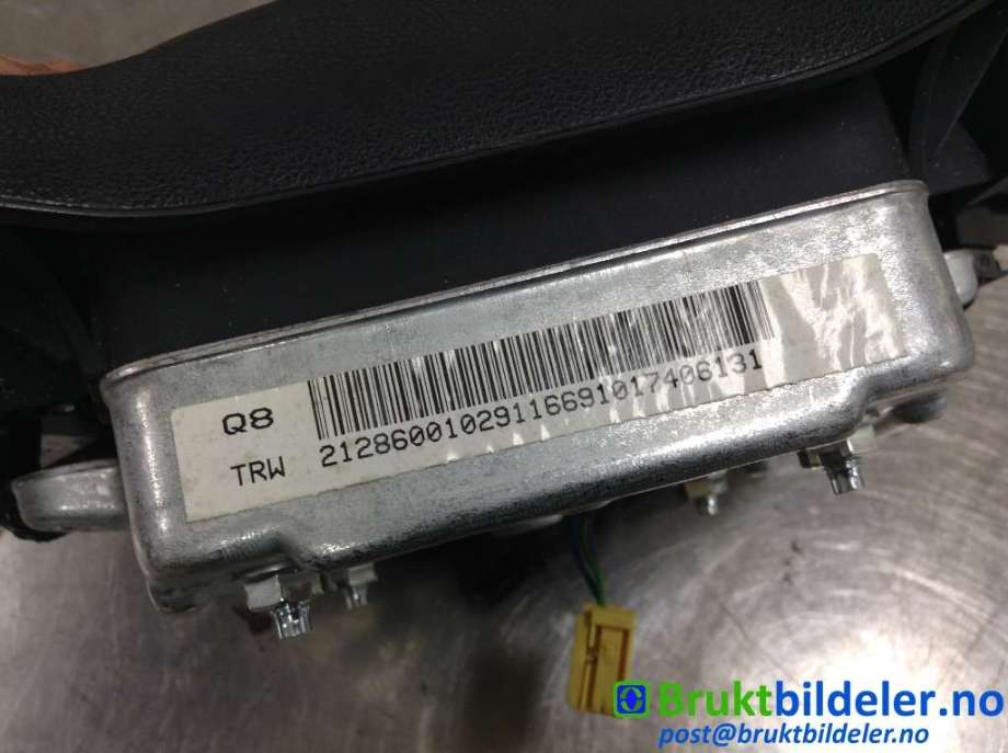 Airbag rattpute til Mercedes E-Klasse 2009-2013 (Fase 1) (W212) (W212) (MERCEDES|A 212 860 01 02|)