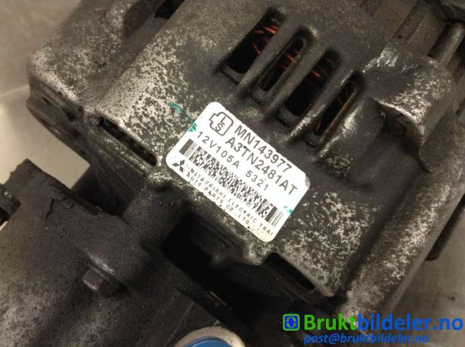 Dynamo til Mitsubishi Pajero 2000-2006 (Type III) (MITSUBISHI|MN143977|A3TN2481AT|)