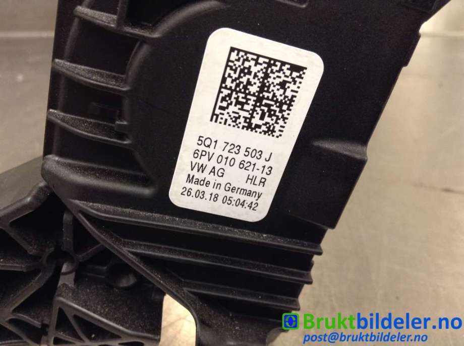 Pedal gass til VW Tiguan 2016-2020 (Type II, Fase 1)  (VOLKSWAGEN|5Q1 723 503 J|6PV 010 621-13|)