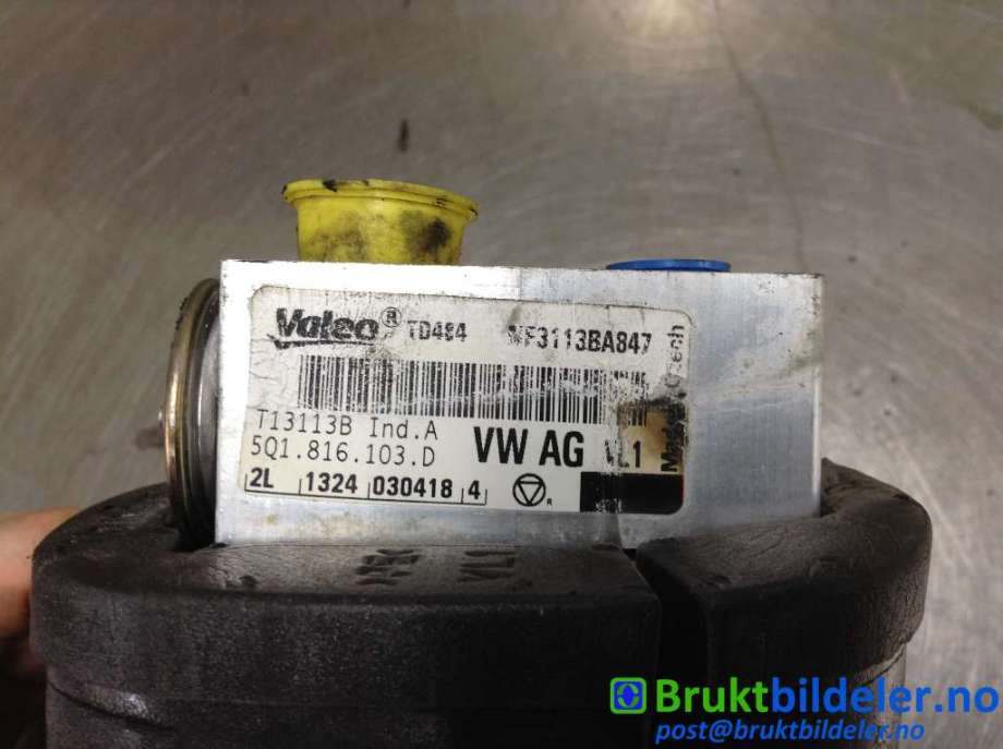 Varmeapparat register til VW Tiguan 2016-2020 (Type II, Fase 1)  (VOLKSWAGEN|5Q1 816 103 D|MF3113BA847|)