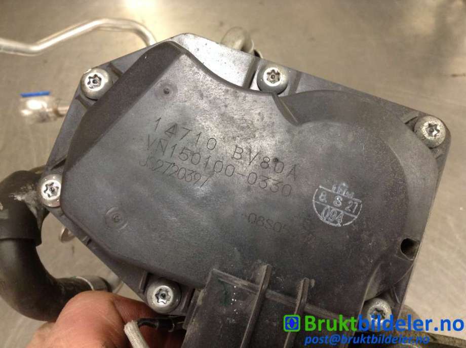 EGR-ventil til Nissan Juke 2014-2018 (Fase 2)  (NISSAN|14710BV80A|VN150100-0330|)
