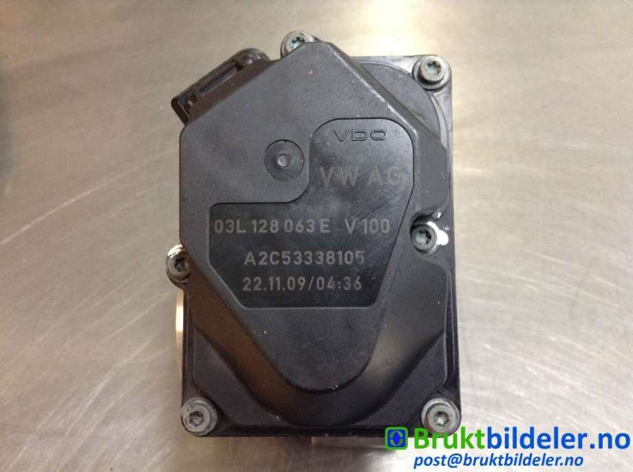 Spjeldhus til VW Passat 2005-2010 (B6) (B6) (VOLKSWAGEN|03L 128 063 E|A2C53338105|)