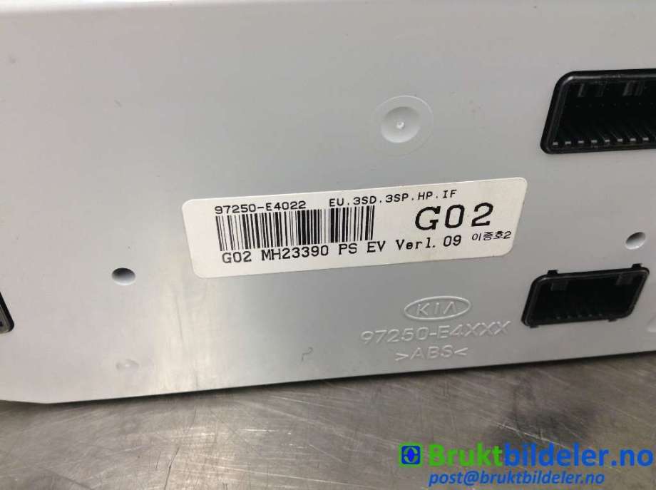 Varmeapparat betjening til Kia Soul 2014-2019 (Type II) (KIA|97250-E4022|)
