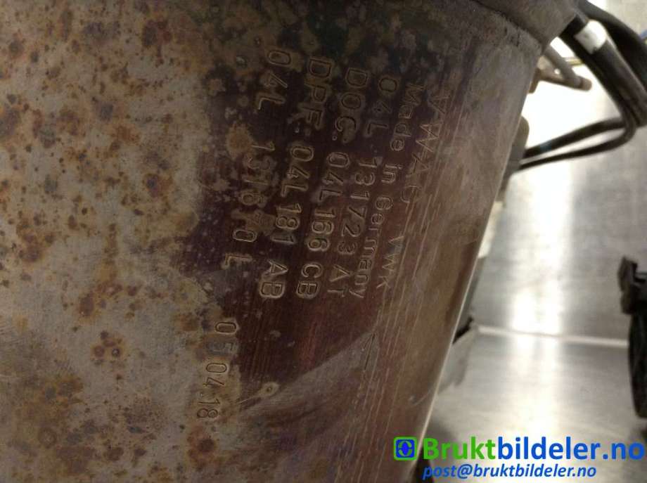 Partikkelfilter til VW Tiguan 2016-2020 (Type II, Fase 1) (VOLKSWAGEN|04L 131 725 AT|)