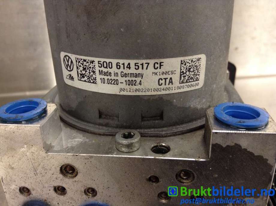 ABS sentral til VW Tiguan 2016-2020 (Type II, Fase 1)  (VOLKSWAGEN|5Q0 614 517 CF|10.0220-1002.4|10.0916-4334.3)