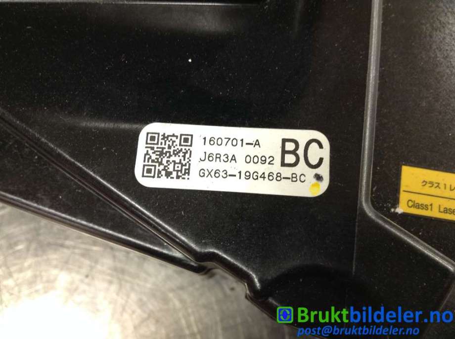 Instrumentpanel til Jaguar XE 2015-->> (JAGUAR|T2H6955|GX6319G468BE|GX6319G468BC)