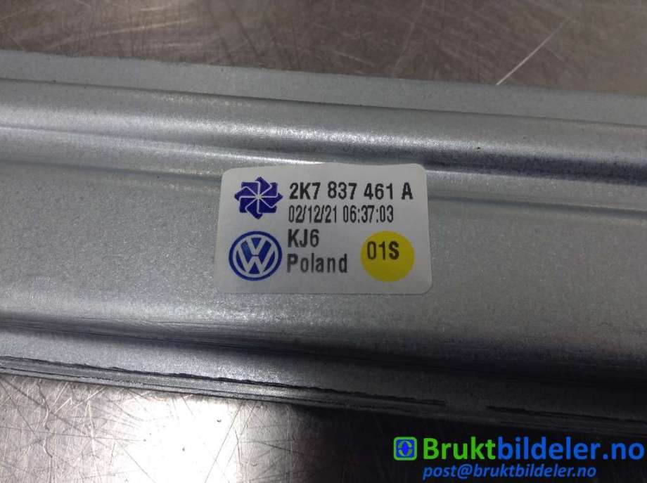 Ruteheis til VW Caddy 2020-->> (Type IV)  (VOLKSWAGEN|2K7 837 461 A|)