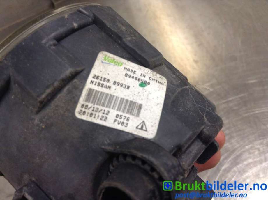 Tåkelykt venstre foran til Nissan Murano 2009-->> (Z51) (Z51) (NISSAN|26150-8993B|89490580|)