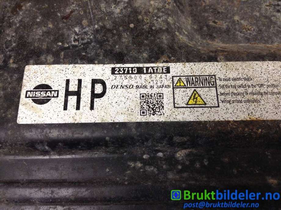 Styreenhet motor til Nissan Murano 2009-->> (Z51) (Z51) (NISSAN|23710-1AT0E|275800-9743|)