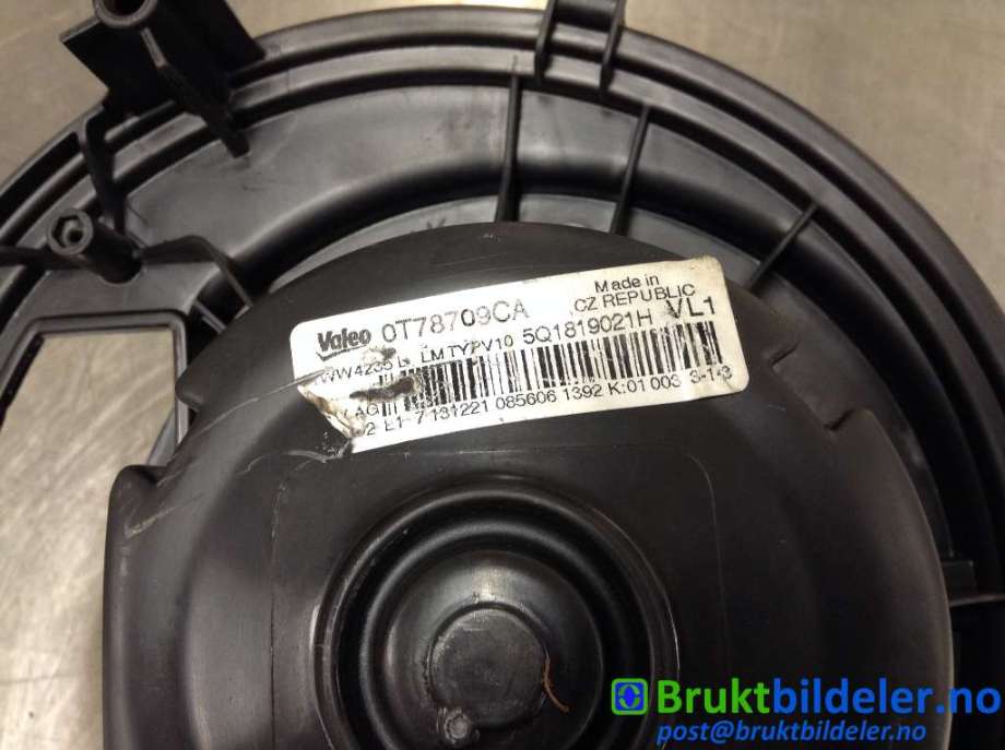 Varmeapparat motor til VW Caddy 2020-->> (Type IV)  (VOLKSWAGEN|5Q1 819 021 H|0T78709CA|)