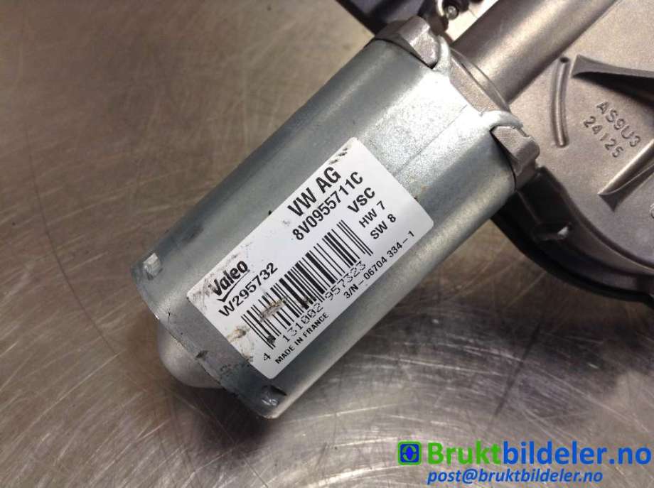 Viskermotor bakrute til VW Caddy 2020-->> (Type IV)  (VOLKSWAGEN|8V0 955 711 C|W295732|)