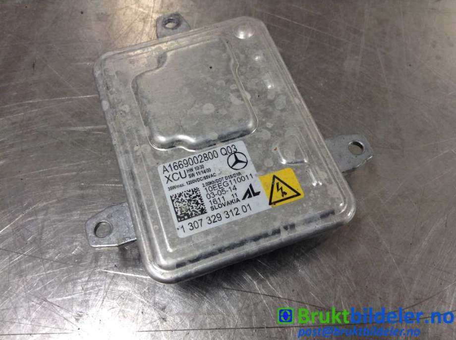 Styreenhet xenon/ballast til Mercedes A-Klasse 2012-2018 (W176) (W176) (MERCEDES|A 166 900 28 00|1 307 329 312 01|)