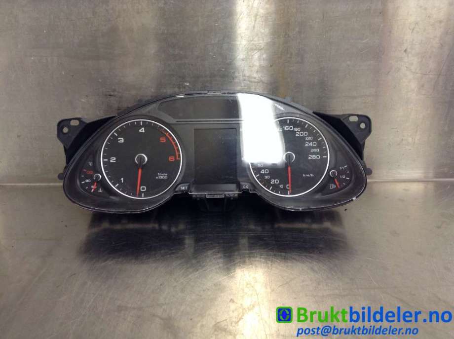 Instrumentpanel til Audi A4, 2007-2014 (Type IV) (B8) (B8) (AUDI|8K0 920 931 J)