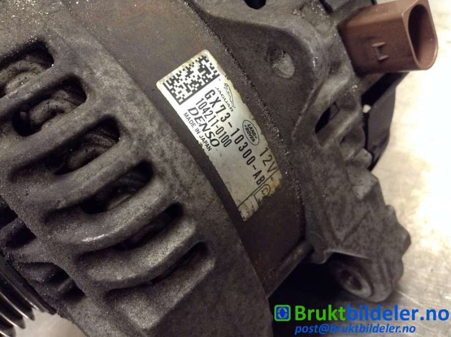 Dynamo til Jaguar XE 2015-->> (JAGUAR|GX73-10300-AB|104211-0100|)
