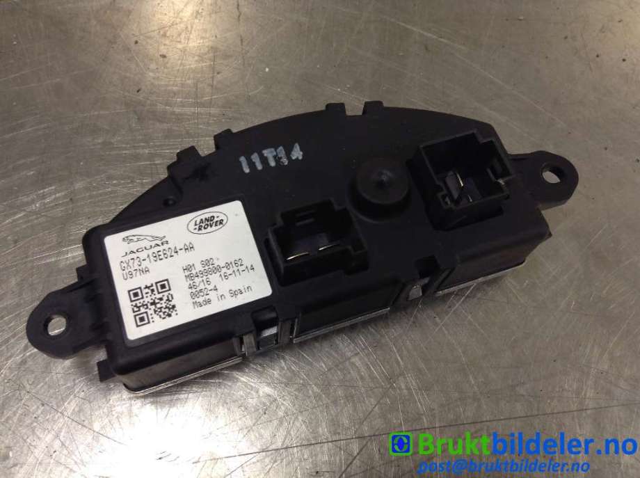 Varmeapparat motstand til Jaguar XE 2015-->> (JAGUAR|GX73-19E624-AA|MB499800-0162|)