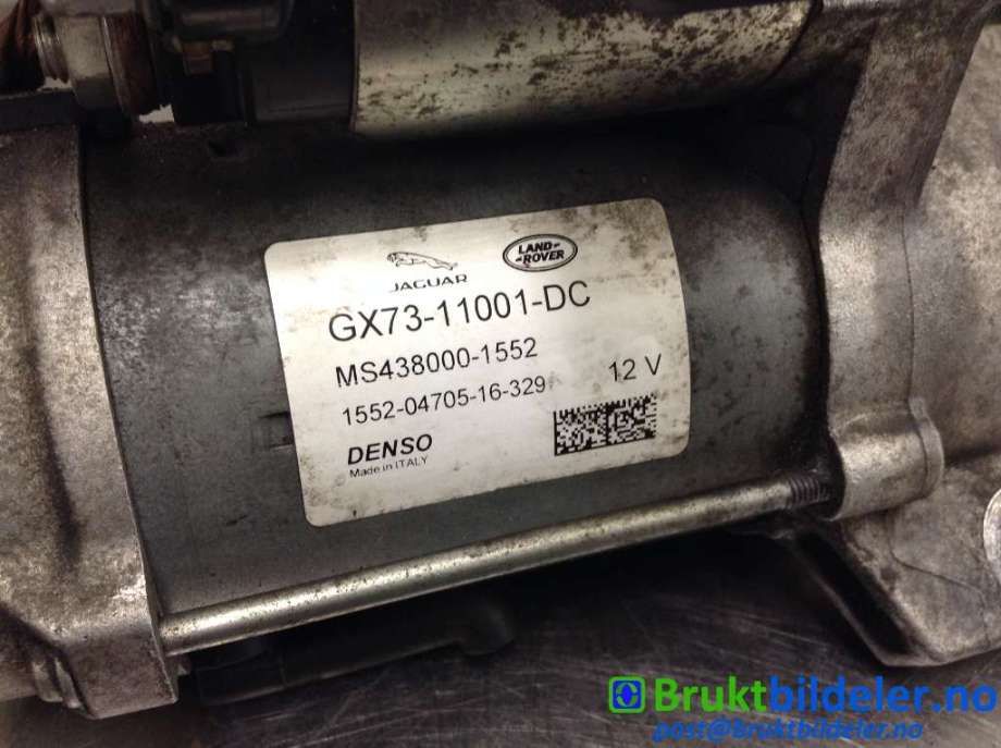 Starter til Jaguar XE 2015-->>  (JAGUAR|GX73-11001-DC|MS438000-1552|)