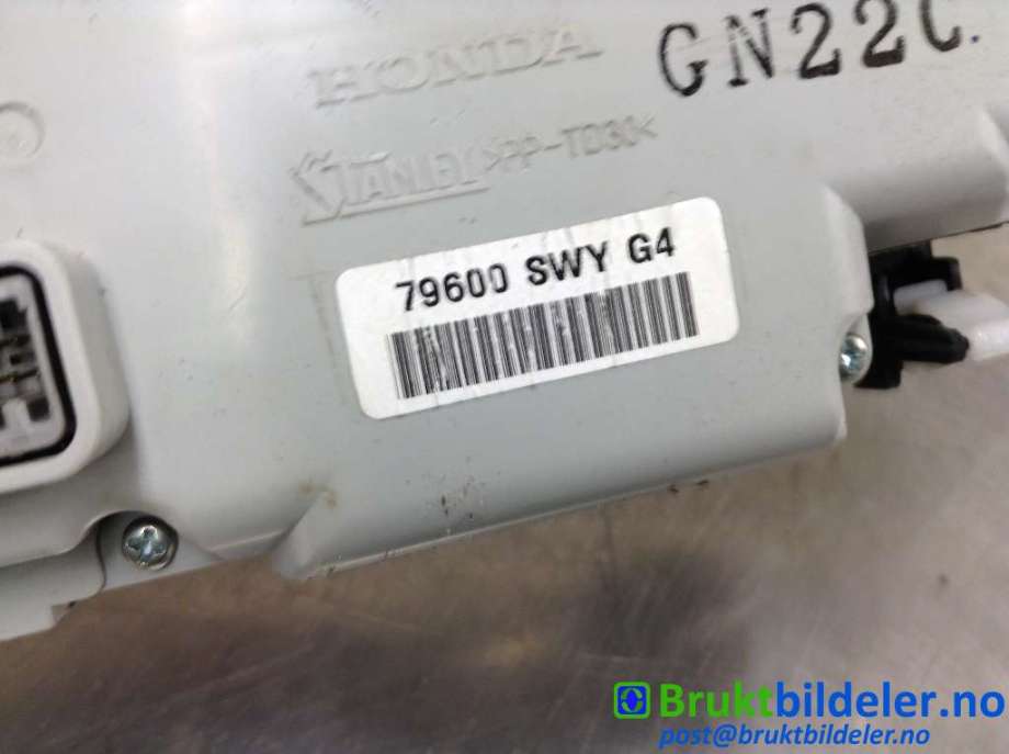 Varmeapparat betjening til Honda CR-V 2007-2012 (Type III)  (HONDA|79600-SWY-G4|)