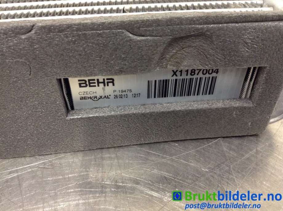 Varmeapparat register til Audi A4 2007-2014 (Type IV) (B8) (B8) (AUDI||X1187004)