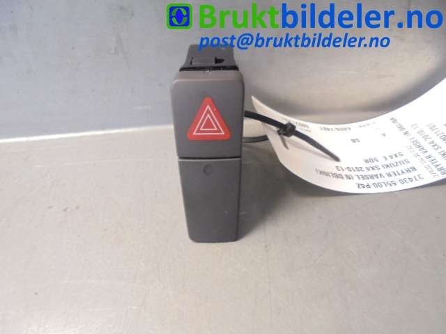 Bryter nødblink til Suzuki SX4, 2009-2013 (Type I, Fase 2)  (SUZUKI|37430-55L00-P4Z)