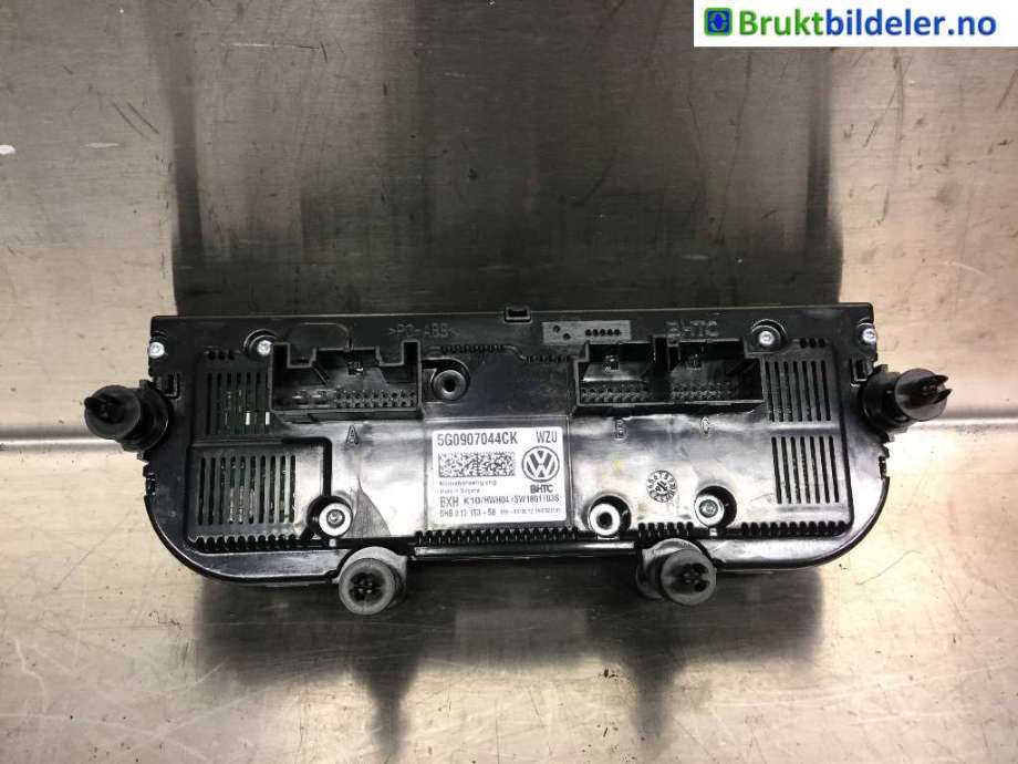 Varmeapparat betjening til VW Touran 2015-2021 (Type II)  (VOLKSWAGEN|5G0 907 044 CK|)