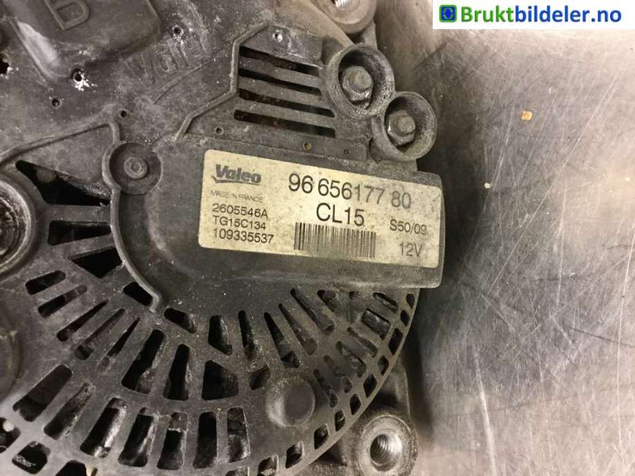 Dynamo til Peugeot 207 2006-2012  (9665617780|2605546A|)