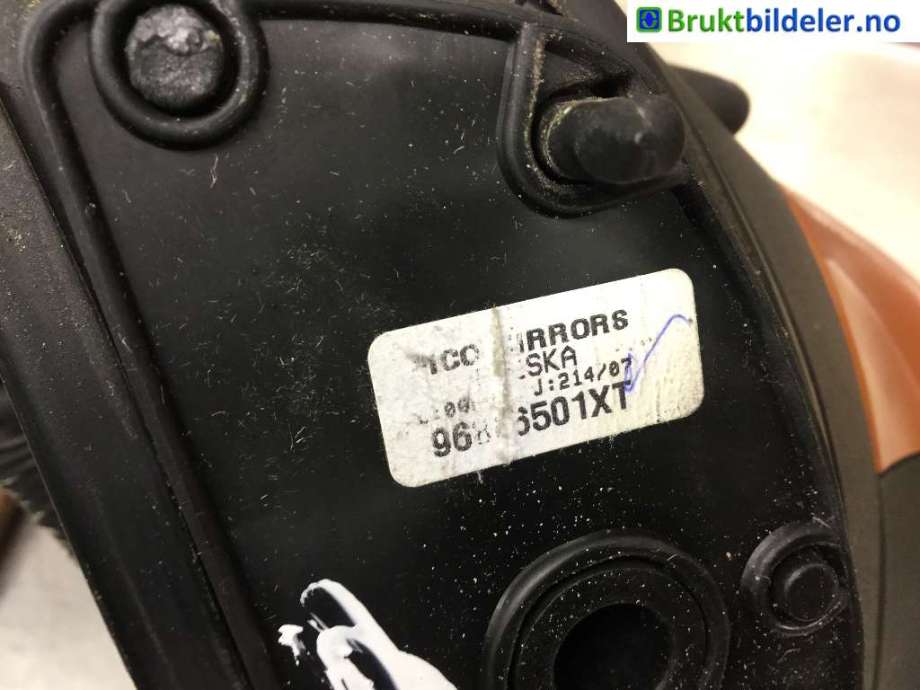 Speil høyre til Peugeot 207 2006-2012  (96806501XT|)