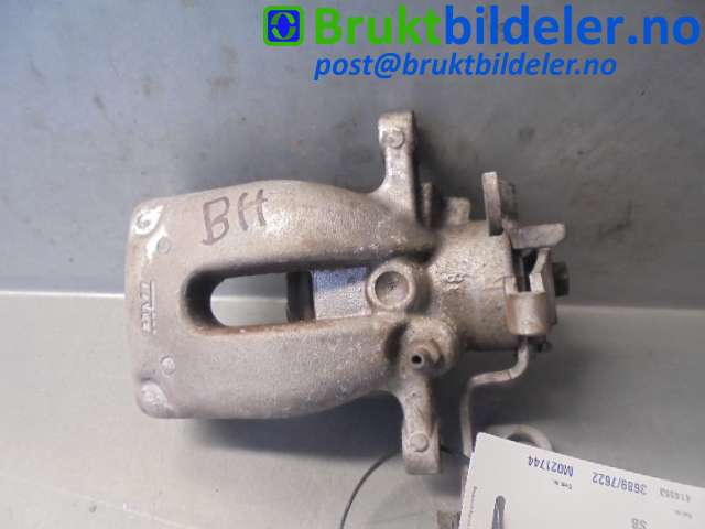 Bremsecaliper høyre bak til Peugeot Partner, 2008-2015 (Type II, Fase 1)  (PEUGEOT|32054077)
