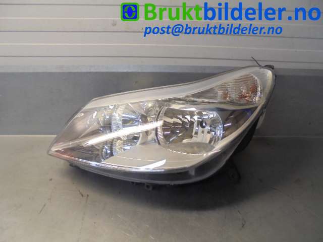 Frontlykt venstre halogen til Citroën C5 2005-2008 (Type I, Fase 2)  (CITROEN|89009359|)