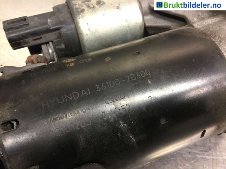 Starter til Hyundai i30 2007-2012 (Type I)  (HYUNDAI|36100-2B300|0 001138 018|)