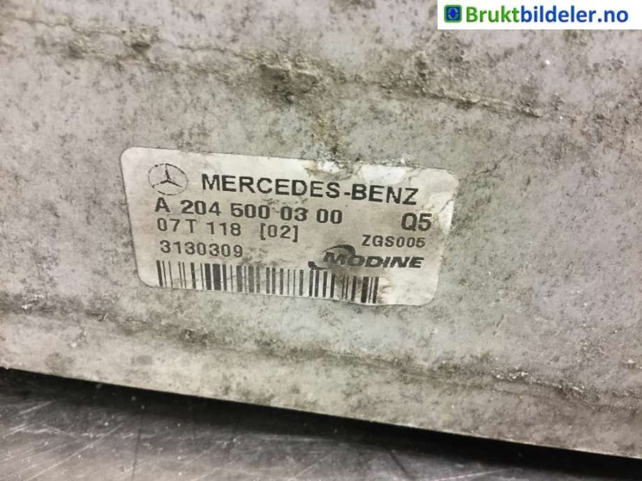 Intercooler til Mercedes C-Klasse 2007-2011 (Fase 1) (W204) (W204) (MERCEDES|A 204 500 03 00|3130309|)