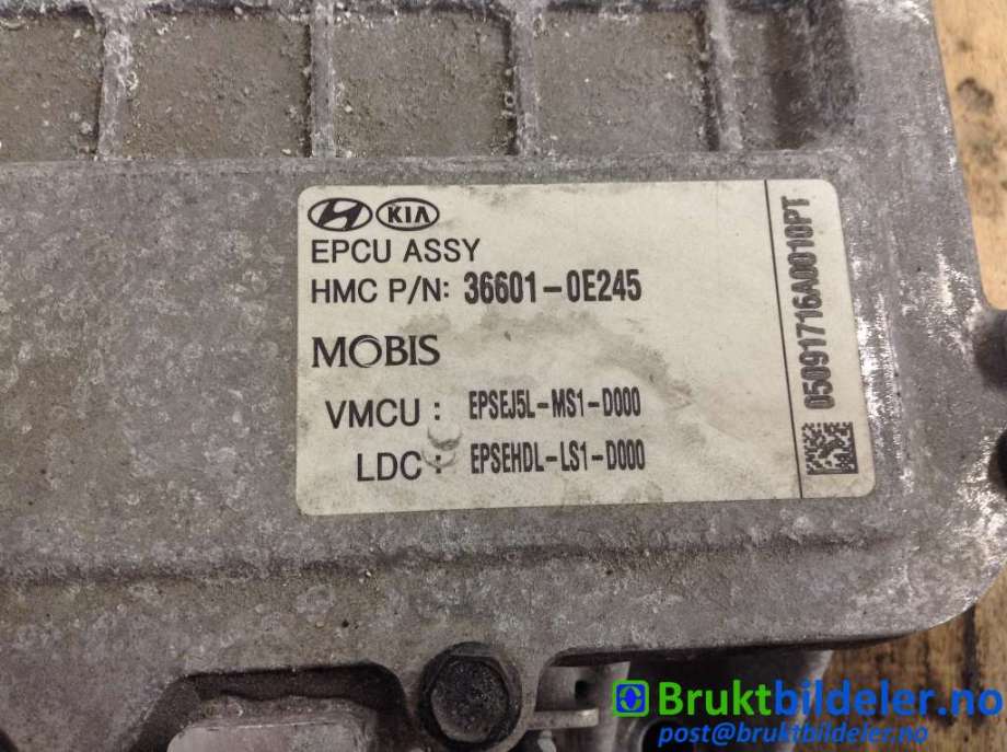 Inverter hybrid til Kia Soul 2014-2019 (Type II)  (KIA|36601-0E245|)