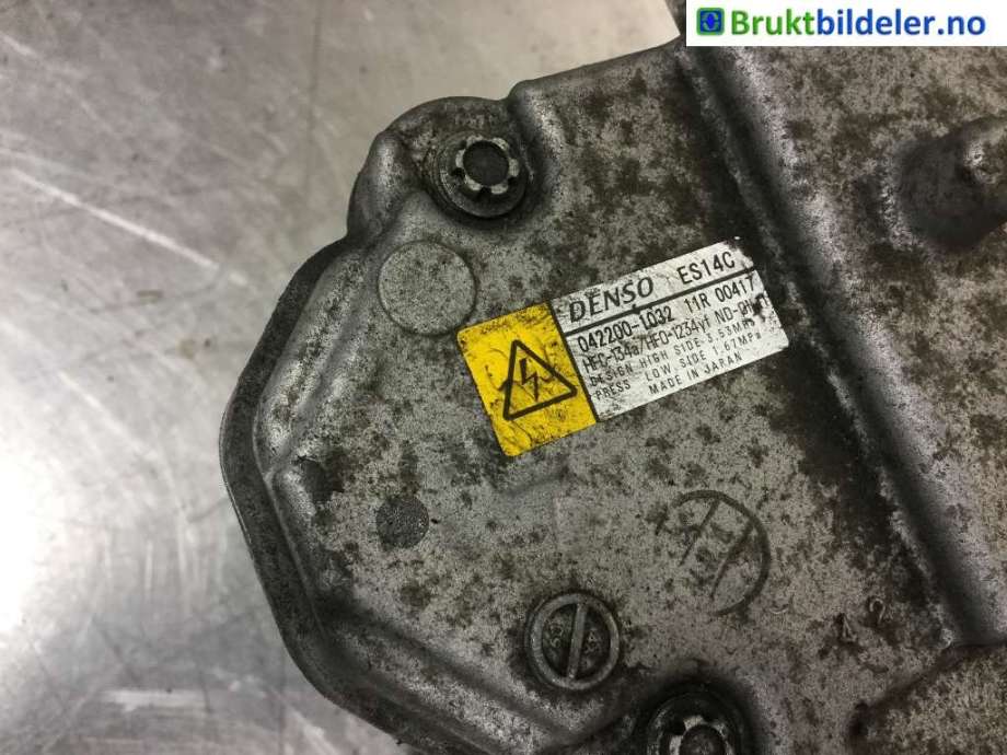 Aircondition kompressor til Toyota Auris 2015-2019 (Type II, Fase 2)  (TOYOTA||042200-1032)