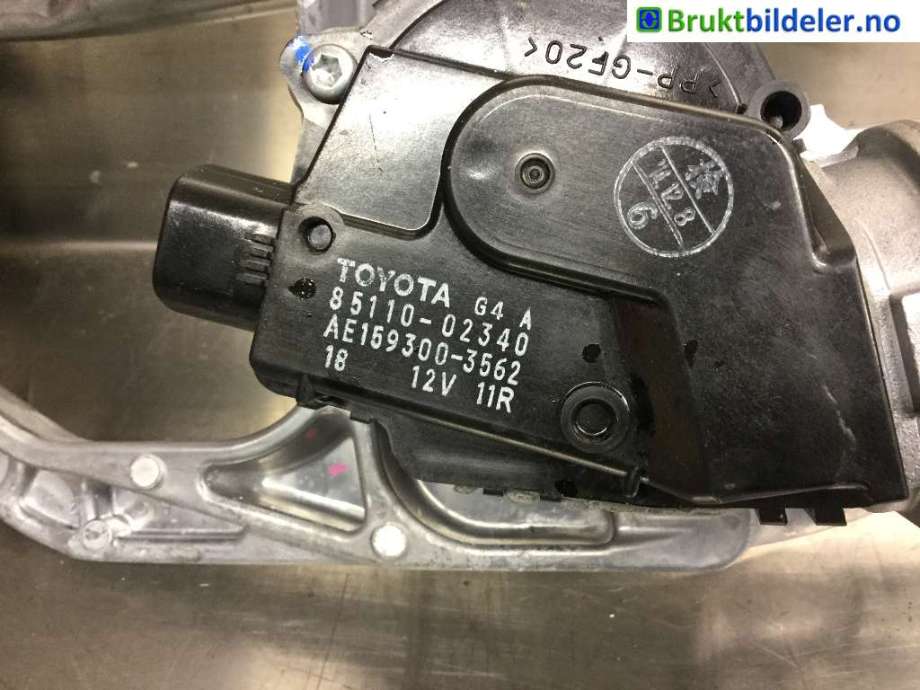Viskermotor frontrute til Toyota Auris 2015-2019 (Type II, Fase 2)  (TOYOTA|85110-02340|)