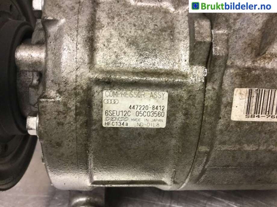 Aircondition kompressor til Audi A4 2001-2004 (Type II) (B6) (B6) (AUDI||447220-8412)