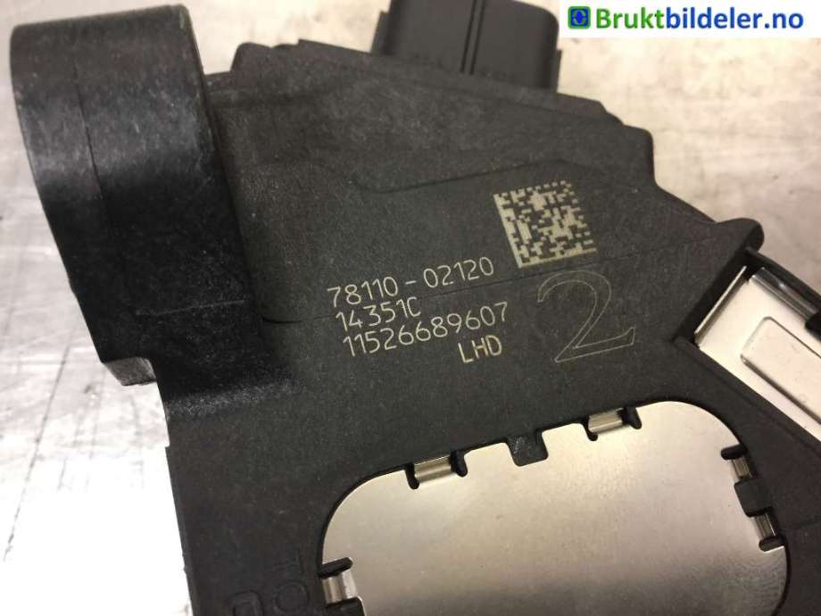 Pedal gass til Toyota Auris 2015-2019 (Type II, Fase 2)  (TOYOTA|78110-02120|)