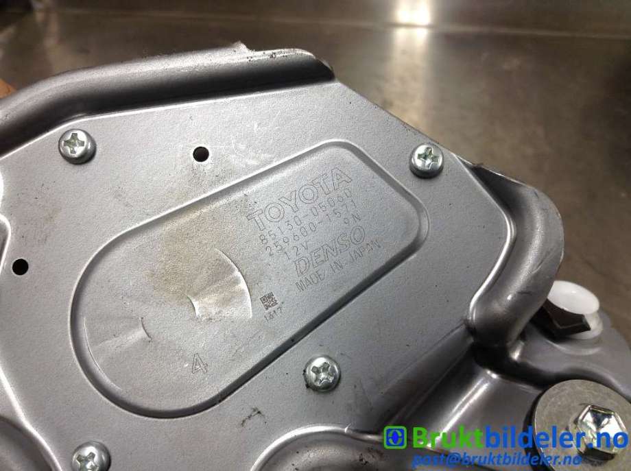 Viskermotor bakrute til Toyota Avensis 2009-2015 (Type III, Fase 1)  (TOYOTA|85130-05060|259600-1571|)